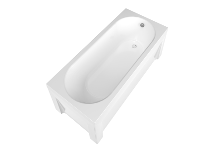 Ванна акриловая со шторкой Timo ROHA ROHA1770-KT17-SPV1505-FP17S-T32 170х70 пристенная прямоугольная с каркасом
