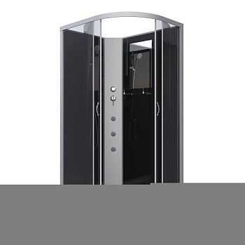 Душевая кабина Niagara Classic 35121433LBKG 120х80 асимметричная без крыши ориентация левая