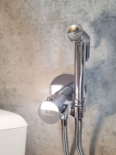 Гигиенический душ со смесителем AltroBagno BM AltroBagnoOggetto060401Cr хром - фото 3