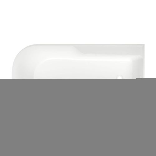 Ванна акриловая Wellsee Camellia 2.0 236202000 170х80 отдельностоящая асимметричная с ножками - фото 4