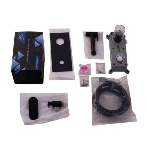 Гигиенический душ со смесителем Fashun A7585-7 черный - фото 5