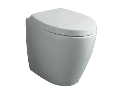 Чаша унитаза приставная Simas LFT 20 bia цвет белый без сиденья безободковая