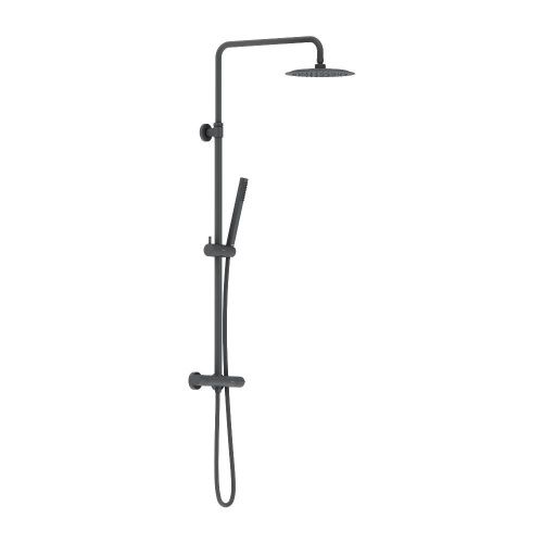 Душевая стойка Damixa Scandinavian Pure 936800300 настенная цвет черный