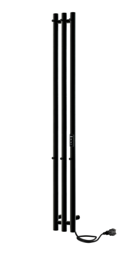 Полотенцесушитель электрический Indigo Style 3 LSE120-13BRRt 15х120 черный - фото 3