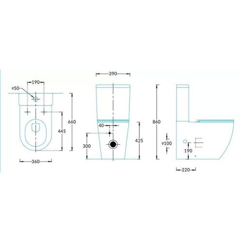 Бачок для унитаза Catalano Sfera SF.cis.01 - фото 2