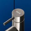 Смеситель Dorff Logic SS D3002102SS на раковину нержавеющая сталь
