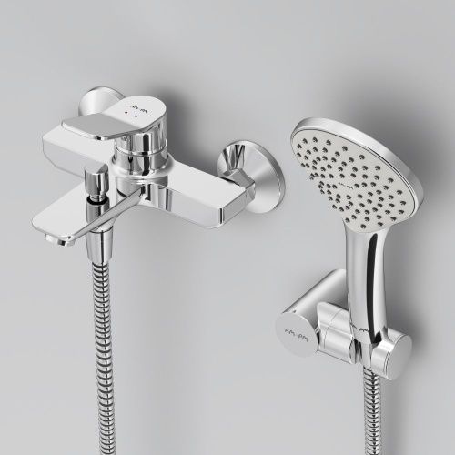 Смеситель для ванны и душа Am.Pm X-Joy F85A15000 настенный хром - фото 4