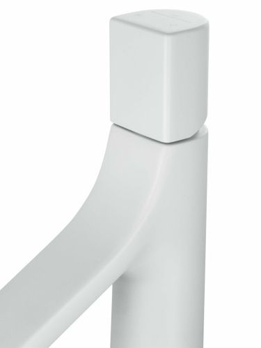 Смеситель для раковины Wonzon & Woghand The one WW-H1011-MW на столешницу белый - фото 4