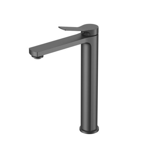 Смеситель для раковины Vincea Arco VBF-4AR02GM на столешницу вороненая сталь - фото 2