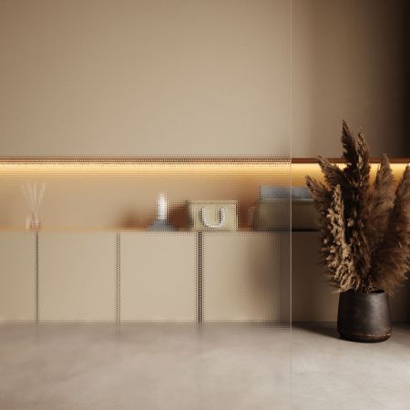 Душевая перегородка Wasserkraft Rur 30W 30W44BN-TXG 100х200 стекло текстурное профиль никель