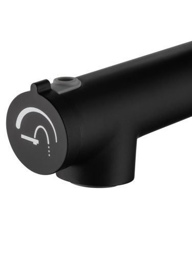 Смеситель Wonzon & Woghand WW-H1017-MB на раковину черный - фото 5