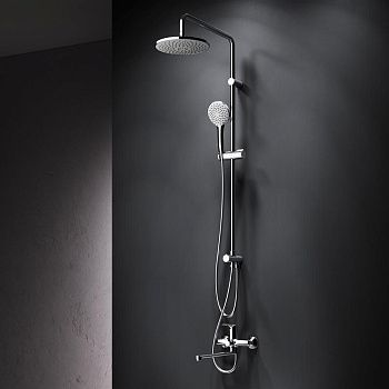 Душевая стойка Am.Pm Gem F40890A94 настенная цвет хром