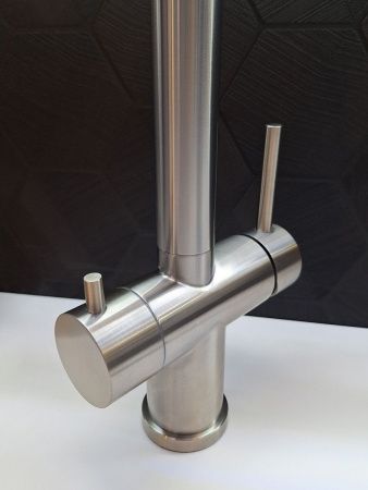 Смеситель для кухни AltroBagno Flusso AltroBagnoFlusso050201Ni на мойку никель