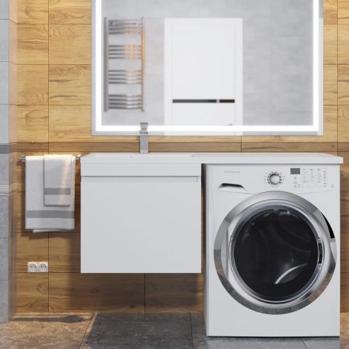 Тумба с раковиной Uperwood Magenta 51930205153 120х50 цвет белый - фото 4