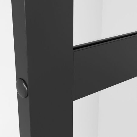 Душевая перегородка Niagara Nova NG-688-90BLACK 90х195 стекло с рисунком профиль черный