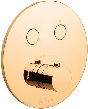 Смеситель для душа Paffoni Compact Box CPM018HG встраиваемый в стену золото