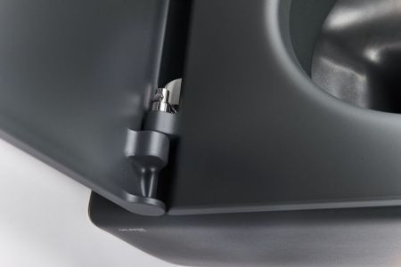 Чаша унитаза подвесная Galassia Dream 7334NEMT цвет черный без сиденья безободковая каскадный смыв