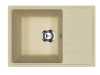 Кухонная мойка Uperwood ECON UPD-506 4910201240 60х40 цвет бежевый поверхность матовая