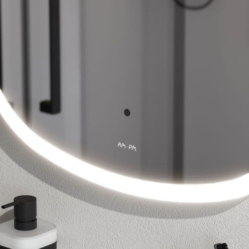 Зеркало с подсветкой Am.Pm Func M8FMOX0601WGS 60х60 подвесное - фото 5