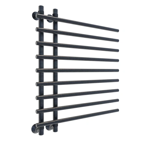 Полотенцесушитель водяной Veconi Tufo T801070GR 70х80 серый