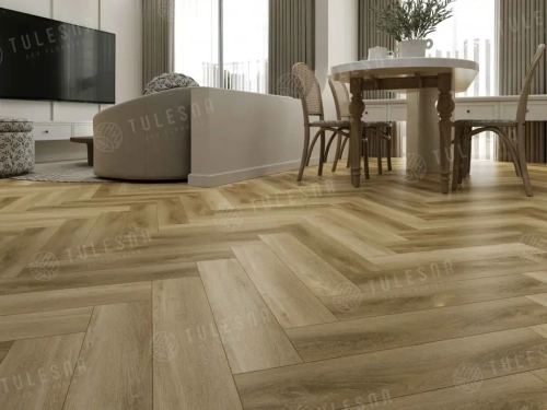 SPC ламинат Tulesna Art Parquet 1005-6 Grazioso толщина 0.4 см 43 класс 600х125 - фото 2