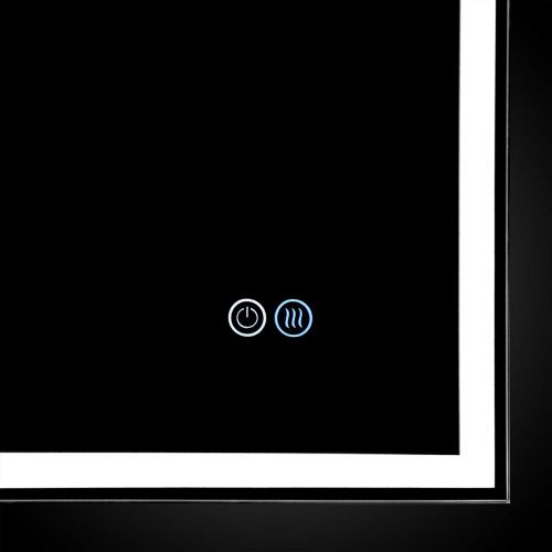 Зеркало с подсветкой и антизапотевателем Vincea VLM-3VN600-2 60х80 подвесное - фото 3