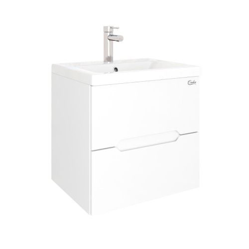 Тумба под раковину Onika Айленд 105021 50х40 подвесная цвет белый