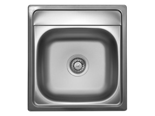 Кухонная мойка Ukinox Классика CLM410.440 -GT6K 0C 45х40 цвет нержавеющая сталь поверхность матовая - фото 2