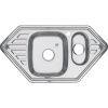 Кухонная мойка Melana 222 C t (*7) 95х50 цвет хром поверхность полированная