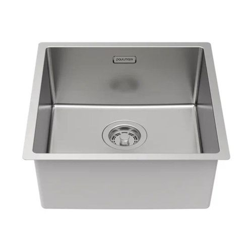 Кухонная мойка Paulmark LASSAN 44 UNI LA44-BS 40х40 цвет нержавеющая сталь поверхность брашированная - фото 2