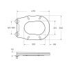 Крышка сиденье для унитаза BelBagno Boheme BB115SC
