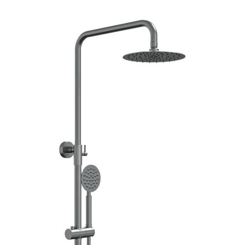 Душевая стойка Knotlor SS-06 настенная цвет серый - фото 5