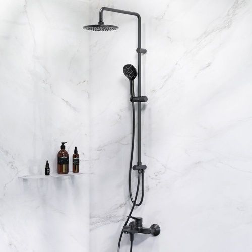 Душевая стойка Am.Pm X-Joy F42885A14 настенная цвет черный