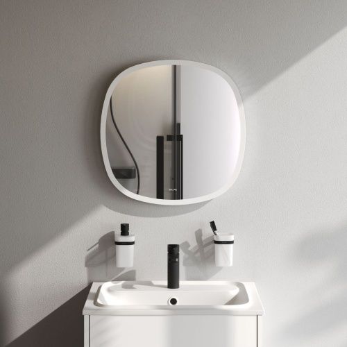 Зеркало с подсветкой Am.Pm Func M8FMOX0551WGS 60х60 подвесное - фото 3