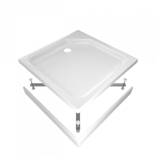 Душевой поддон акриловый Тритон Щ0000050808 100х100 белый с каркасом - фото 4