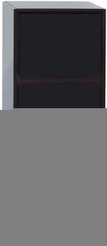 Шкаф Aquanet Милан 00306376 40х90 подвесной цвет черный - фото 5