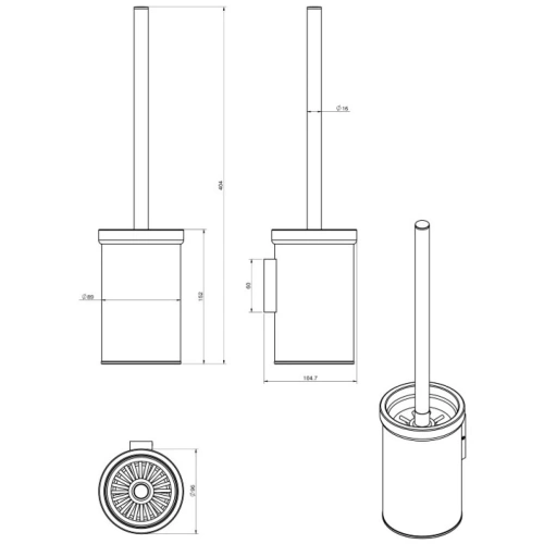 Ерш Langberger Accessories 70225A - фото 2