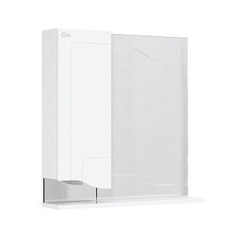 Зеркало-шкаф Onika Веронэлла 207521 70х70 подвесной цвет белый