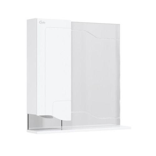 Зеркало-шкаф Onika Веронэлла 207521 70х70 подвесной цвет белый