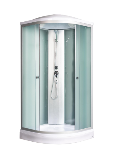 Душевая кабина River NARA LIGHT 10000006220 90х90 четверть круга с крышей ориентация универсальная - фото 5