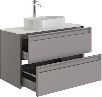 Тумба под раковину Allen Brau Fantasy 2.0 1.11001.PGM 2.0 80х50 подвесная цвет серый