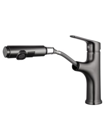 Смеситель Wonzon & Woghand WW-AE4151-BGG на раковину серый