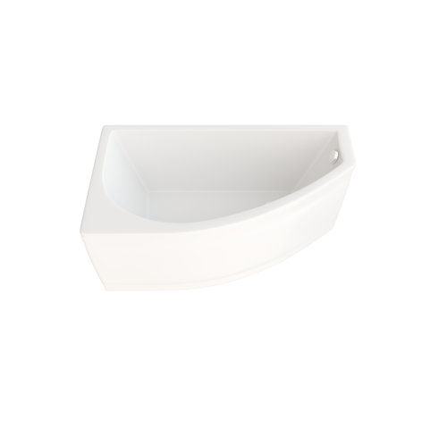 Ванна акриловая Тритон Бэлла Н0000020162 140х75 пристенная асимметричная без каркаса - фото 2