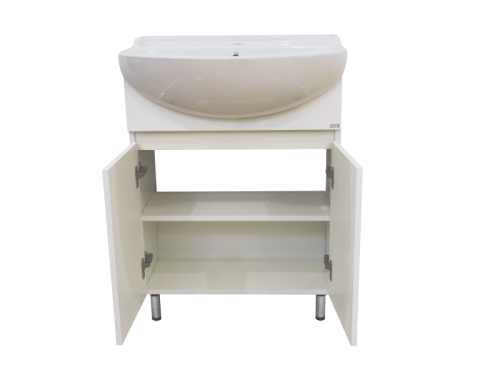 Тумба под раковину Misty Амур Э-Аму01070-021Н 70х30 напольная цвет белый - фото 4