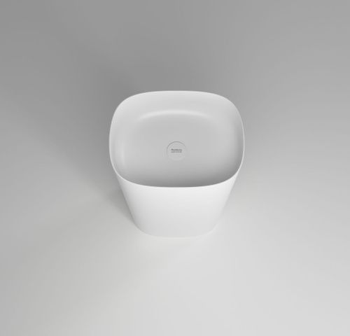 Раковина из искусственного камня Plumberia Selection Ronnie RONNIE SOFT BO 50х40 напольная цвет белый - фото 3