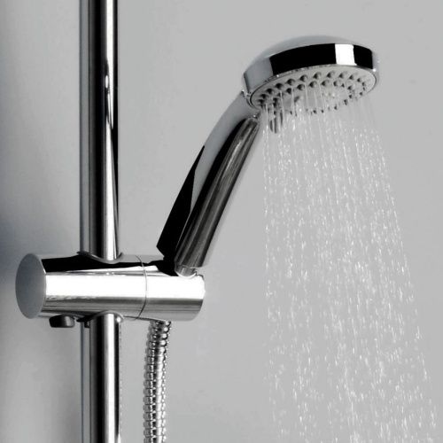 Душевая стойка Wasserkraft A13302 настенная цвет хром с термостатом - фото 4