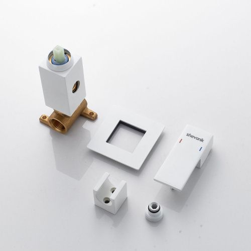 Гигиенический душ со смесителем Shevanik S127C белый - фото 5