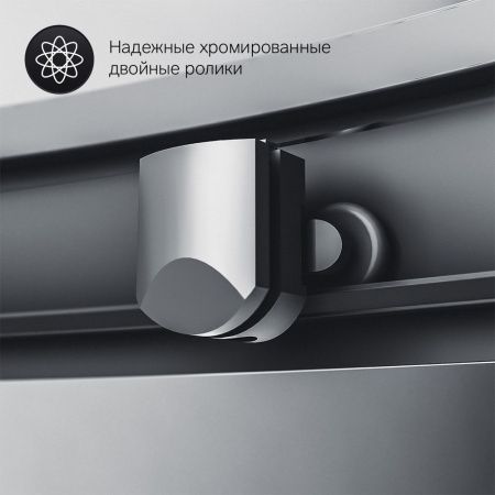 Душевой уголок Am.Pm Gem W90G-401-090BT 90х90 стекло прозрачное профиль черный без поддона