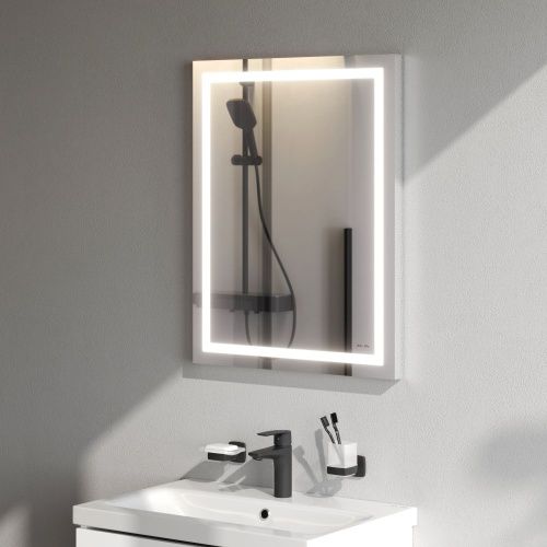 Зеркало с подсветкой Am.Pm Gem M91AMOX0551WG 60х70 подвесное - фото 4