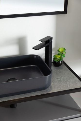 Смеситель Allen Brau Infinity 5.21002-31 на раковину черный - фото 5